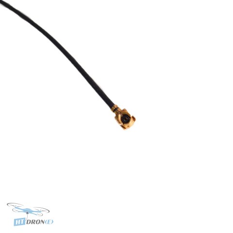 FLYWOO 5.8G Light 3dBi Brass UFL 80mm antena do FlyLens 85, zbliżenie na złącze UFL