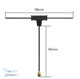 Szczegółowy widok anteny FLYWOO ELRS 2.4GHz Minimortal PCB UFL 40mm cena sklep