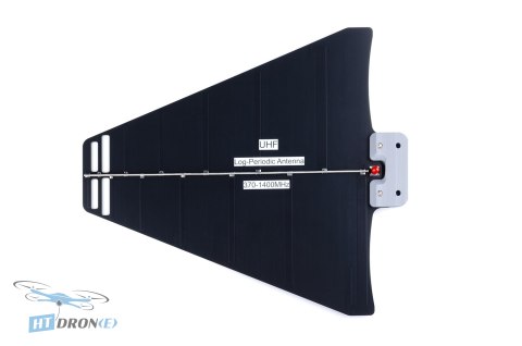 Maple Wireless Log-Periodic UHF Antenna SMA MALE 370-1400MHz main view buy now at HTDRONE