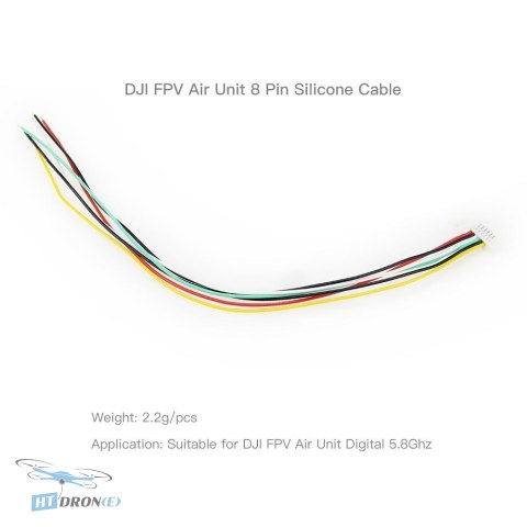 HGLRC Kabel 8P do DJI FPV Air Unit 3/4 widok złącza najlepsza cena