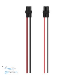 FLYWOO Złącze FLYWOO XT30UP-F Black Pigtail 18awg żeńskie 2 sztuki kup w HTDRONE najlepsza cena