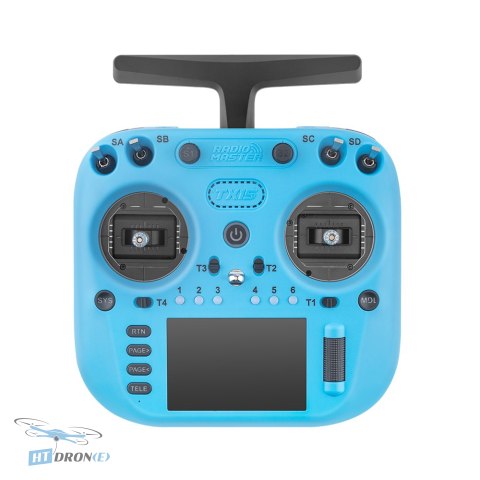 RadioMaster TX15 ExpressLRS Blue RC transmitter - main product view buy at HTDRONE