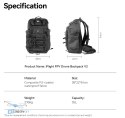 Plecak iFlight Keeper 35 V2 czarny z akcesoriami wymiary HTDRONE
