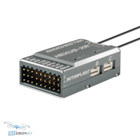 RadioMaster Nexus-XR Helicopter grey FPV flight controller 3/4 view price at HTDRONE