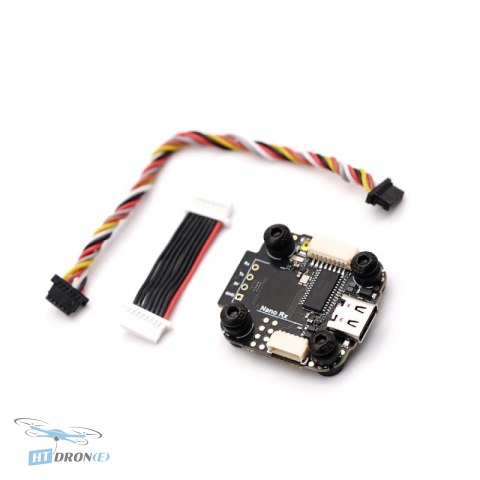 TBS FC Lucid Freestyle rear view FPV flight controller connectors and ports buy at HTDRONE