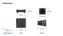 CaddxFPV Infra V2 camera with accessories and packaging HTDRONE