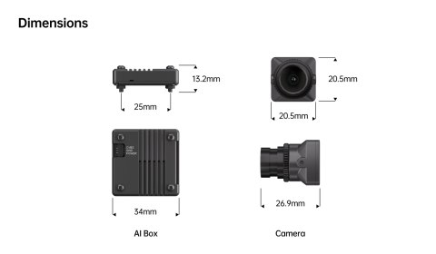 FPV Camera CaddxFPV Infra B/W 1500TVL 0 Lux V2