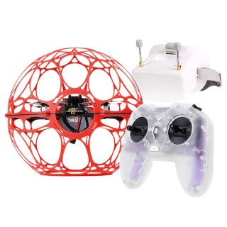 FPV Drone Soccer HGLRC Ares DS230 RTF Kit FPV Analog Red