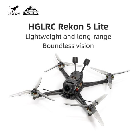 FPV drone HGLRC Rekon 5 Lite O4 Pro ELRS 2.4G