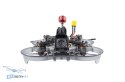 Pilotix Spark 2inch Cinewhoop 4S O4 TBS dron FPV - widok z tyłu, złącza TBS O4