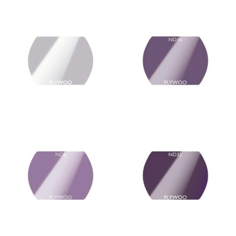 Filter set FLYWOO for O4 Wide-angle lens (UV, ND8, ND16, ND32)
