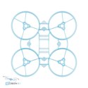 Niebieska rama FPV BETAFPV Air65 II Whoop widok z boku kup najlepszy sprzęt w HTDRONE