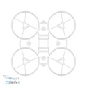 BETAFPV Air65 II Whoop rama biała widok z trzech czwartych kup najlepszy w HTDRONE