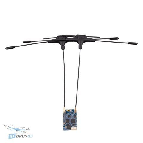BAYCK ELRS C3 Dual Band FPV receiver - rear view and antenna connectors