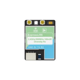 Receiver iFlight ExpressLRS ELRS 100mW Dualband Diversity RX+2x70mm Antenna