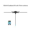 Receiver iFlight ExpressLRS ELRS 100mW Dualband RX+70mm Antenna