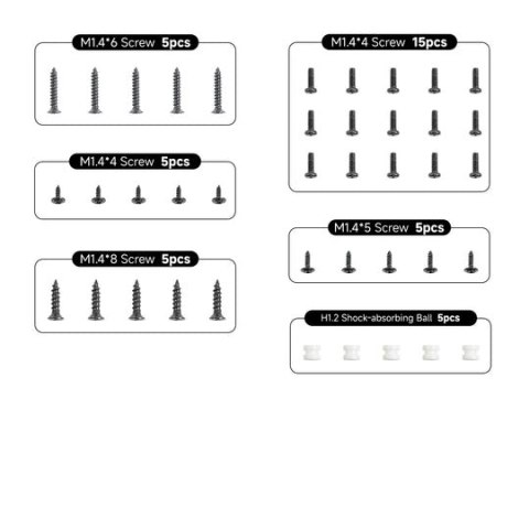 Screws Pack BetaFPV For Whoop Drone Aquila16