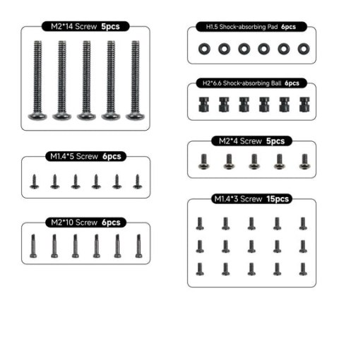 Screws Pack BetaFPV For Whoop Drone Pavo Femto