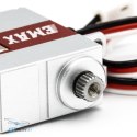 Emax ES9256HV Serwo RC 450 - widok z góry na aluminiowe koła zębate