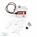 Emax ES9256HV Serwo RC - porównanie rozmiaru z innymi częściami do helikopterów