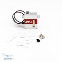 Emax ES9256HV Serwo RC 450 - widok z akcesoriami i oznaczeniem modelu
