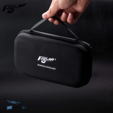 FLYWOO Tool Bag Case dla akcesoriów FPV - widok z tyłu z detalami zamka błyskawicznego