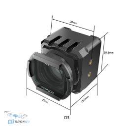 FLYWOO Wide-Angle Lens FLYWOO O3 20mm вид з трьох чвертей найкраща ціна