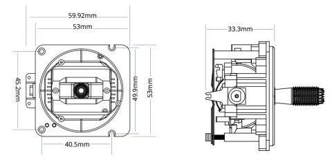 AG02 CNC Hall Gimbal RadioMaster Single Centering Black