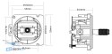 RadioMaster AG02 CNC Hall Gimbal accessories and dimensions in set best choice HTDRONE