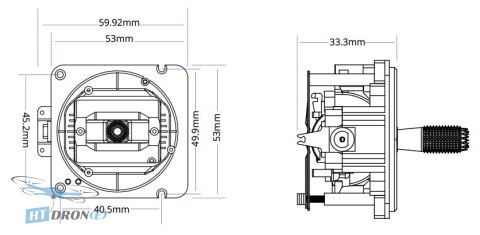 RadioMaster AG02 CNC Hall Gimbal accessories and dimensions in set best choice HTDRONE