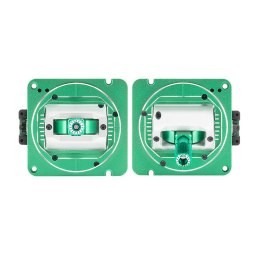 AG02 CNC Hall Gimbals Set RadioMaster Throttle and Centering Green