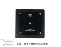 Антена Maple Wireless 4.9-6G 14dB RHCP SMA-K головний вигляд купити в HTDRONE