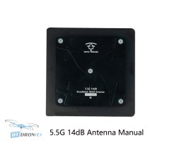 Maple Wireless 4.9-6G 14dB RHCP SMA-K antenna main view buy at HTDRONE