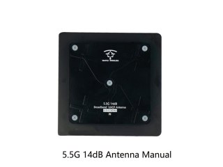 Antenna Maple Wireless 4.9-6G 14dB Broadband SMA-K (LHCP)