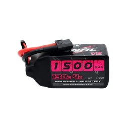 Battery CNHL Black Series 1500mAh 14.8V 4S 130C Lipo XT60