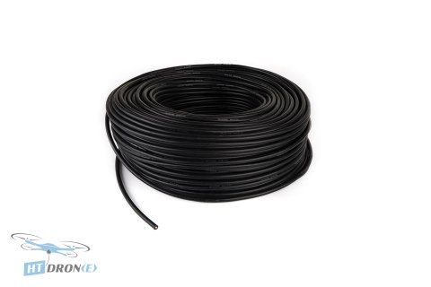 HTDRONE Silicone Wire AWG10 Black 100m best for high-current FPV drone RC connections buy now