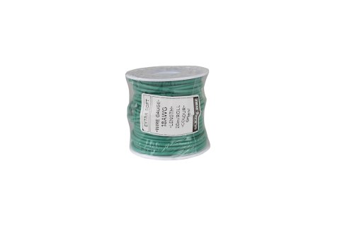 Cable HobbyDrone AWG18 20m/Roll Silicone Airplane Wires Leads Green