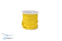 HTDRONE AWG18 Silicone Wire 20m Yellow detail view of wire and insulation