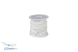 HTDRONE Kabel Silikonowy AWG18 20m Biały z bliska widok złącza do samolotów RC cena w HTDRONE
