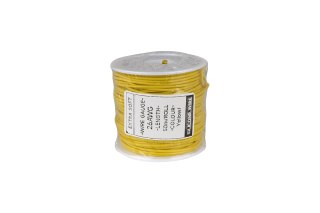 Cable HobbyDrone AWG26 50m/Roll Silicone Airplane Wires Leads Yellow