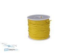 HTDRONE Żółty kabel silikonowy AWG26 50m z bliska do kupienia w HTDRONE
