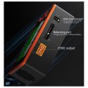 HOTA T8 650W 8S Charger - included accessories and product dimensions