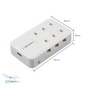 Порти зарядного пристрою BETAFPV Charger V2 6-порт 1S – деталі