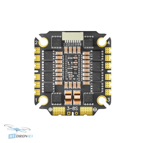 Pilotix ESC 4in1 Pilotix 65A AM32 вид зверху друкована плата