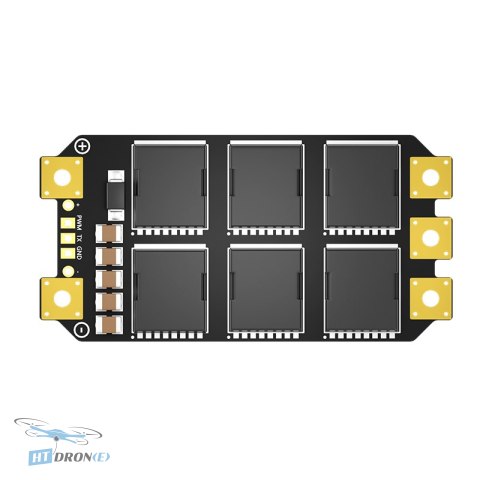 Pilotix ESC Single Pilotix 12S 100A top view PCB components detail buy best