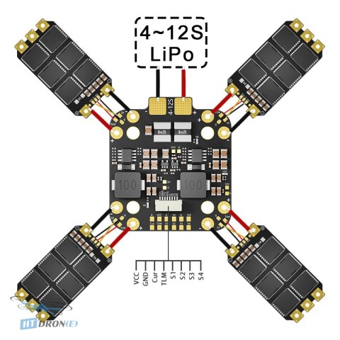 Pilotix ESC Single Pilotix 12S 100A packaging accessories buy in shop