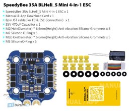 SpeedyBee ESC SpeedyBee 35A BLHeli_S Mini 4-in-1 szczegółowy widok z boku cena w HTDRONE