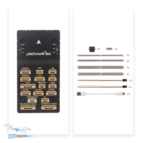 Holybro Pixhawk 6C FPV flight controller packaging accessories kit contents