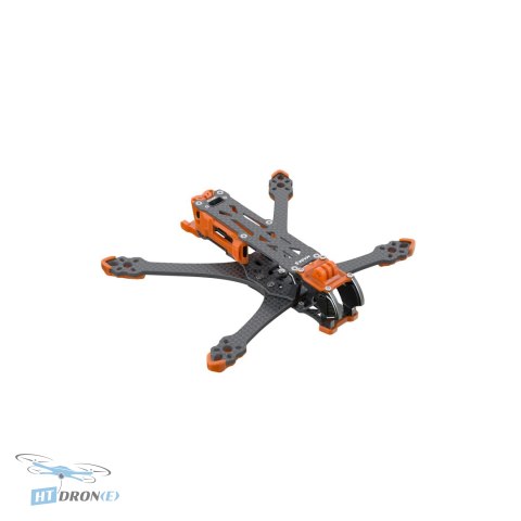 Rama FPV GEPRC GEP-MK5 O4 Pro DC Orange w porównaniu rozmiarów z akcesoriami