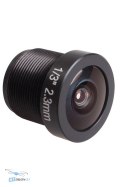 Kamera FPV RunCam Swift 2 z obiektywem RC23 - widok z boku, idealny do konfiguracji drona